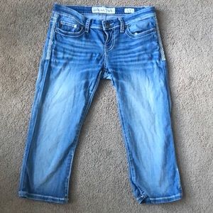 BKE Stella Denim Capri Jeans size 27